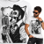 KOSZULKA HORROR ELVIS SKULL